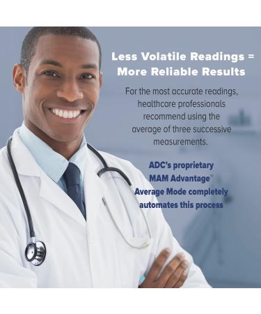 Buy ADC Advantage Connect 6024N Bluetooth Blood Pressure Monitor - BHS AA Rated Wide-Range Navy Cuff Free App | International Shipping Available - Buy Online on GoSupps.com