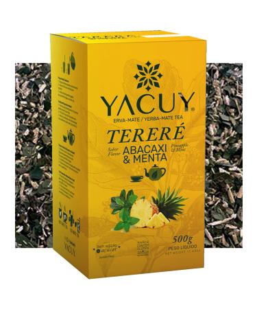 Yerba Mat Yacuy Terere Ananas 500g + chantillon cadeau (40g):Riche en antioxydants et vitamines acc l re le m tabolisme sans sucre! Terere Ananas 0.5 kg