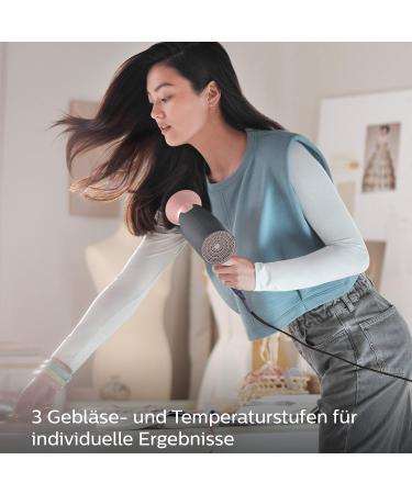 Philips Series 3000 Hair Dryer BHD350/10 - 2100W Ionization 6 Heat & Speed Levels | Thermal Protect Attachment - Shop Internationally - Buy Online on GoSupps.com