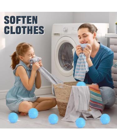 Dryer Balls 6Pcs Reusable Tumble Dryer Balls - Laundry Balls for Quick Drying - Soft Drying Balls for Tumble Dryer & Washing Machine - Buy Online on GoSupps.com