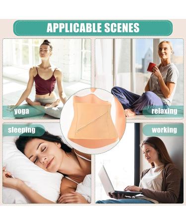 Burgeon Castor Oil Pack Kit - Reusable Organic Wrap for Belly & Neck | Relieve Insomnia & Constipation (Khaki) - Buy Online on GoSupps.com