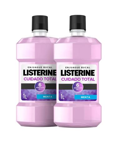 Listerine Total Care Enjuage Bucal Mouthwash 6 in 1 1 L (2 x 1000 ml)