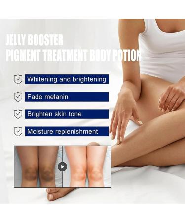 Jelly Booster Pigment Treatment Body Potion with Pomegranate and Vitamin B12 Extracts Fast Absorbing Lightweight Serum Improves Pigmentation for Face and Body1pc - Buy Online on GoSupps.com
