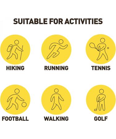 Sorbothane Double-Stitched Insoles - Yellow EU 44-45 (UK 10) | Premium Comfort for All-Day Support - International Shipping Available - Buy Online on GoSupps.com