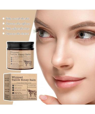 suif de b uf suif de b uf pour la peau suif de b uf pour le visage suif de b uf de b uf nourri l'herbe baume de suif de b uf bio pour le visage cr me hydratante pour tous usages naturel - Buy Online on GoSupps.com