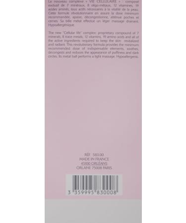 ORLANE PARIS Oligo Vitamin Eye Contour Care - Soothing Roll-On Jelly for Dark Circles & Puffiness (15ml) | International Shipping Available - Buy Online on GoSupps.com