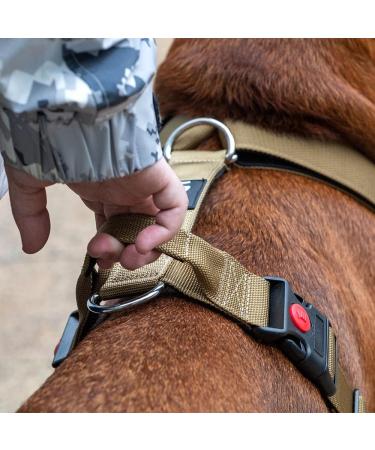 Buy Tspro Tactical Dog Base with Handle - Military Quality Padded & Robust Quick-Release - Medium Black Dog Gear (20-36 kg) - Buy Online on GoSupps.com