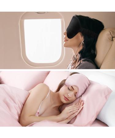 FRESHME Pure Mulberry Silk Sleep Mask | Light Blockout Eye Mask for Women Men | Soft & Comfortable Blindfold for Sleeping, Travel, Yoga - Buy Online on GoSupps.com