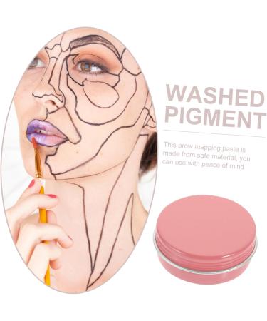 WOFASHPURET Eyebrow Makeup Drawing Paste Brow Mapping Paste Eyebrow Cream Black Can Boxed Miss Auxiliary Tool 5x5cm As Shown 1 - Buy Online on GoSupps.com