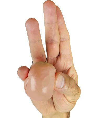 Buy Blue Jay Squeeze 4 Strength Hand Therapy Putty - 2 Oz Medium Soft Dark Beige | Therapeutic Finger & Grip Strength Exercises | Medical Recommended Putty - Buy Online on GoSupps.com