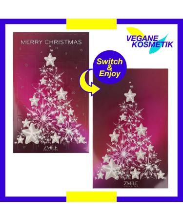 ZMILE COSMETICS 24-door Advent Calendar 'Crystal Christmas Tree' - Vegan Cosmetics - Buy Online on GoSupps.com