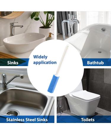 Ultimate Toilet Cleaning Pumice Stone with Extended Handle Effortless Shine for a Pristine Bathroom - Buy Online on GoSupps.com