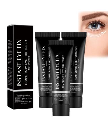 Instant Firming Eye Tightener, Eye Bag Remover Puffiness,Eye Tightening Serum Instant, Firming Under Eye Cream, Eye Cream For Dark Circles And Reduce Puffiness,Tightens And Smoothes Fine Lines(3pc)