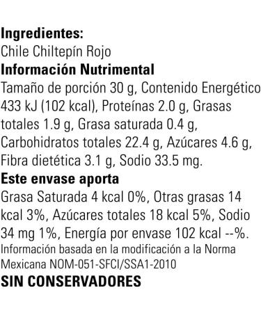 Fresh Harvest whole Chiltepin chilli 30g/ Chile Chiltepin entero picoso. Hot - Buy Online on GoSupps.com