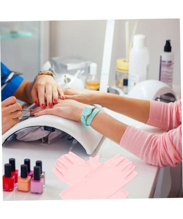 Ipetboom 2 Pairs Manicure Protective Gloves Riding Manicure Gloves Anti Uv Nail Art Accessory Fingerless Sun Gloves Nail Uv Gloves Cooling Gloves Nylon Accessories Sun Protection - Buy Online on GoSupps.com