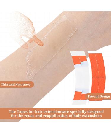 Thinp 60 Pcs Double Sided Wig Tape - Ultra Hold Waterproof Lace Tape for Wigs Toupees & Hair Extensions (Red - Buy Online on GoSupps.com