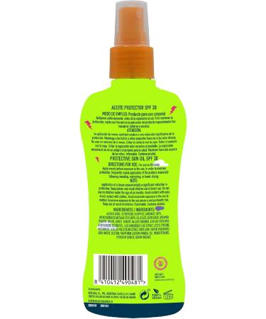 Berioska SL Babaria Sunscreen Oil LSF30 200 ml limited edition sun oil 30 sunscreen and tanning accelerator - Buy Online on GoSupps.com