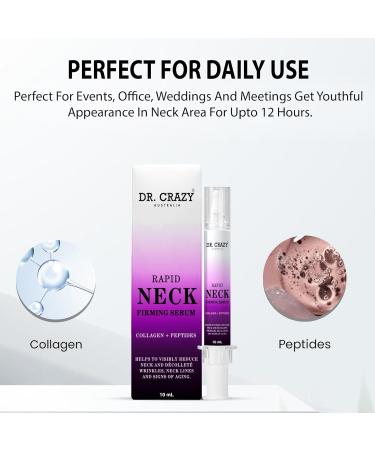 Rapid Firming Anti-Wrinkle Neck & D collet Serum | 12-Hour Fine Lines Reduction 10ML - Buy Online on GoSupps.com