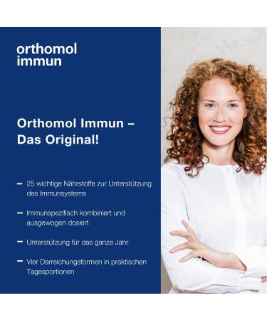  Orthomol orthomol immun Orange Direct Granules Portion Sachets 30 pcs - Buy Online on GoSupps.com