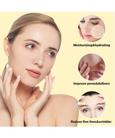 Permotary 24k Gold Gel Collagen Facial Patches - Anti-Aging Moisturizing Treatment - Buy Online on GoSupps.com