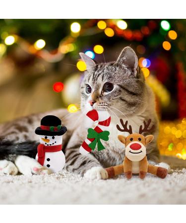 Festive Christmas Catnip Toys for Cats - Bite Resistant & Catnip Filled Teething Toy - Buy Online on GoSupps.com