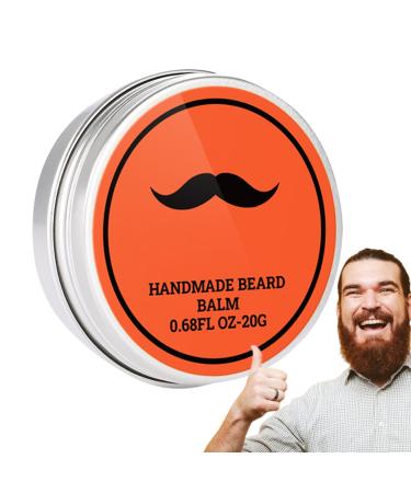 Zasdvn Beard Cream - 20g Mustache Care and Conditioner | Nourishing Beard Cream | For Aftershave In the Shower While Traveling Daily Use Nighttime At Home at