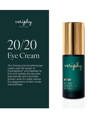 Veriphy 20/20 Eye Cream for Dark Circles and Puffiness - Vegan, Clean, Natural, Cruelty-free | Women in STEM - Buy Online on GoSupps.com