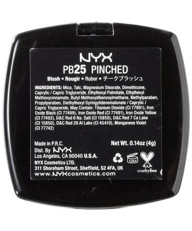 NYX Powder Blush Pinched 0.14 oz - Professional Makeup for a Rosy Flush - Buy Online on GoSupps.com
