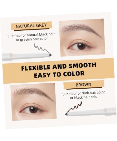 POPETPOP 6 pcs Makeup with Brow Dual Pencil Enhancer Brush Eyebrow Tool -in- Pencils - Buy Online on GoSupps.com