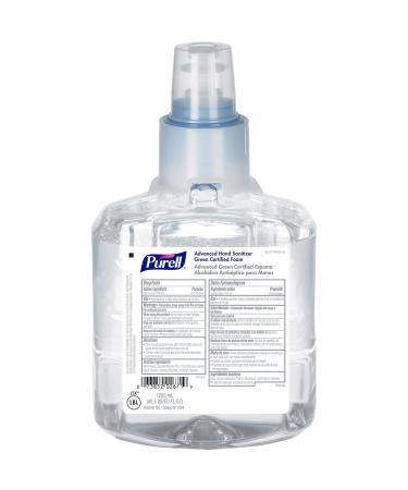 Buy Purell Advanced Green Certified Foam Hand Sanitizer LTX-12 1200mL Refill | Eco-Friendly & Effective International Shipping - Buy Online on GoSupps.com