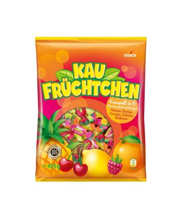 Kaufr chtchen 1 x 425g Chewing candies in five fruity flavours - Buy Online on GoSupps.com