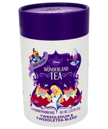 Disney Parks Exclusive - Alice in Wonderland Luxury Infusion - Tweedledum and Tweedletea Blend - 24 Bags