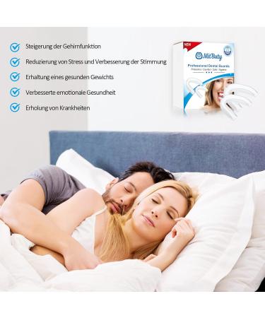 Mitbuty Mouth Protection for Teeth Grinding - 8 Packs (2 Sizes) | Night Bite Rails for Bruxism TMJ & Bite Issues - Safe for Adults & Children - Buy Online on GoSupps.com