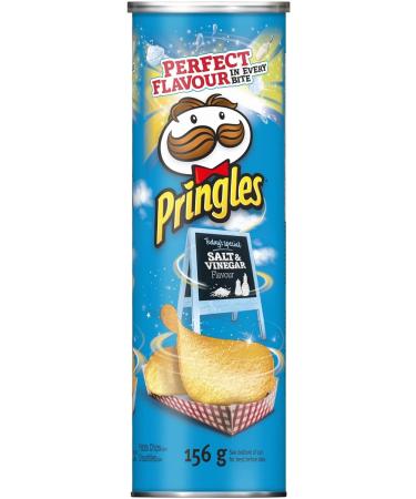 Pringles Salt and Vinegar Chips 156 g (Pack of 1) Cheese Potato Chips Salt & Vinegar 156 g (Pack of 1) - Buy Online on GoSupps.com