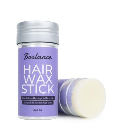 Hair Wax Stick for Taming Flyaways and Smoothing Edges - Slick Back Gel for Women and Kids Edge Control Frizz Hair Styling Balm Stick Accessory 1 wax stick