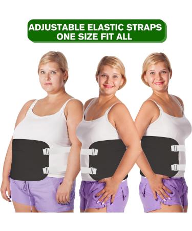 Castor Oil Pack Kit for Waist & Neck | Adjustable Leak-Proof Organic Cotton & Flannel - Buy Online on GoSupps.com