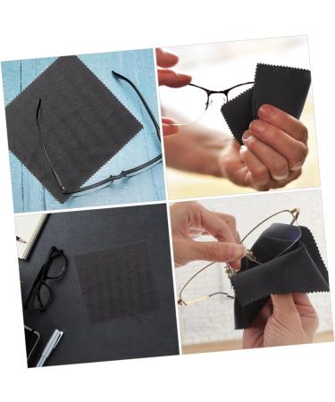 50pcs Eyeglass Cleaning Cloths - Premium Glasses Wipes for Lenses & Eyeglasses - Streak-Free Cleaner & Durable Microfiber - Buy Online on GoSupps.com
