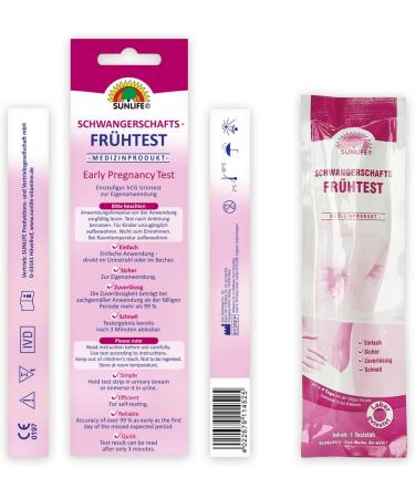 Buy SUNLIFE Early Pregnancy Test - Rapid Test Kit (Pack of 1) | Fast International Shipping - Buy Online on GoSupps.com