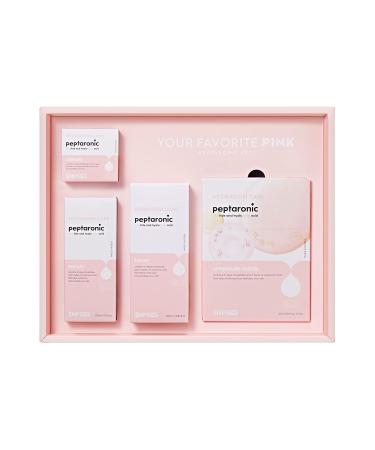 SNP PREP Peptaronic Complete Korean Skin Care Set - Hydrating Serum, Toner, Cream & Ampoule - 10 Sheet Masks - Ideal Gift for Women - Buy Online on GoSupps.com