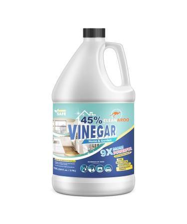 45% Concentration Vinegar All-Natural Multipurpose General Cleaner (1 Gal) 128 Fl Oz (Pack of 1)