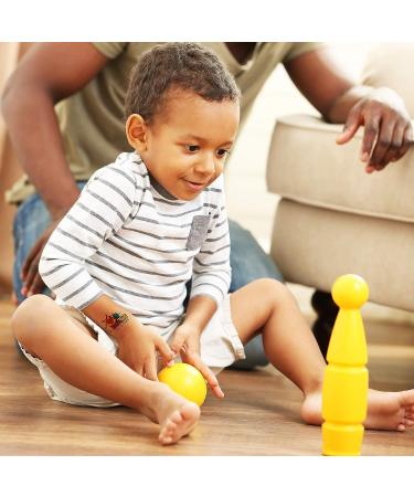 144pc Bowling Themed Waterproof Temporary Stickers - Party Decoration Supplies for Kids & Adults - 9 Styles - Buy Online on GoSupps.com