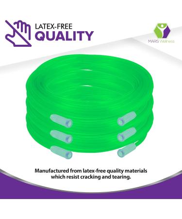 Premium Green Crush Resistant Oxygen Tubing - Extra Long 50ft - Pack of 3 Tubes - Buy Online on GoSupps.com