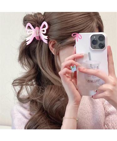 bowknot hair claws women girl side braid hair nails delicate hair clip women skin care photography hairpin big hair nail clips thin hair nails thin hair nails clips for women Oh! - Buy Online on GoSupps.com