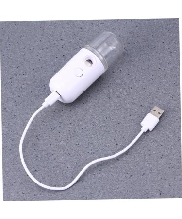 Beavorty Steamer for Face Portable Face Steamer Portable Steamer Nano Steamer Skin Care Spray Meter Usb Medium White - Buy Online on GoSupps.com