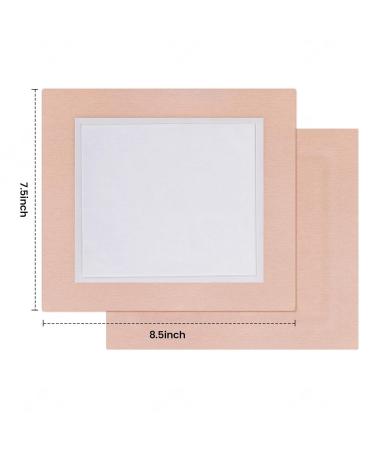 Yuxiaoshi 10-Piece One-Way Secondary Oil Pack | Castor Oil Packs for Liver Detox | Self-Adhesive Organic Cotton Wraps for Daily Use - International Shipping - Buy Online on GoSupps.com