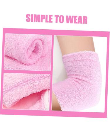  WOONEKY WOONEKY 2-Pack Gel Moisturizing Elbow Pads for Soothing Dry Skin Soft and Comfortable for Women - Buy Online on GoSupps.com