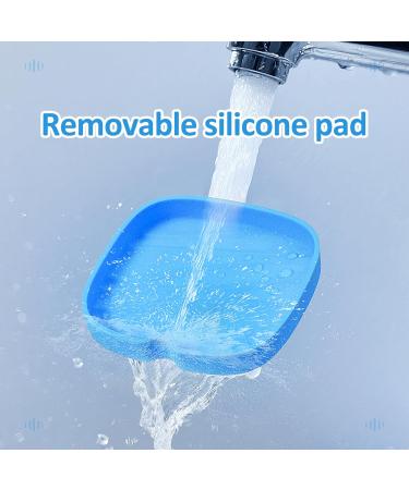 Gaboolo 2 Pack Retainer Case Slim Aligner Case with Vent Holes Removable Inner Tray Silicone for Easy Cleaning (2Pack Black Blue) - Buy Online on GoSupps.com