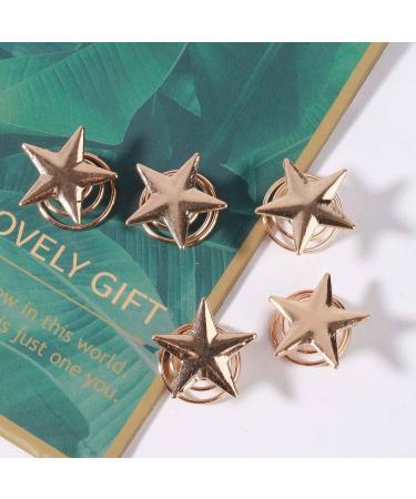 Yheakne Boho Star Hair Coils - Spiral Swirl Hair Pins | Gold Hair Studs for Women and Girls | Decorative Hair Accessories 5Pcs - Buy Online on GoSupps.com