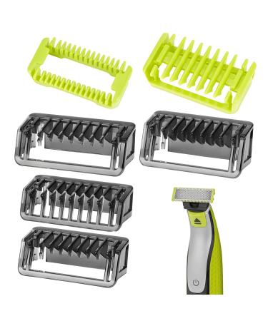 6Pcs Guide Comb Attachments Face Comb Body Comb Compatible with One Blade Pro QP2724 QP2520 QP2530 QP2620 QP2630 Trimmer Portable and Easy to Use - Buy Online on GoSupps.com