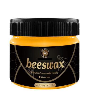 gaoxiao Natural Furniture Care Beeswax - Beeswax Polish for Wooden Furniture Multipurpose Cleaning Wax Enhance Moisture Resistance Protect and Enhance The Shine for Furniture Floor Gaoxiao a